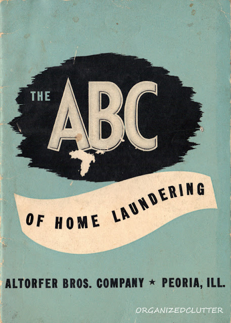 The ABC's of Home Laundering - 1949 Lever Brothers