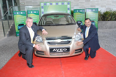 Chevrolet Aveo CNG Car India