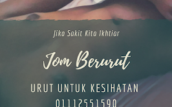 *terbaru* Tukang Urut Klang Wasap 01112551590