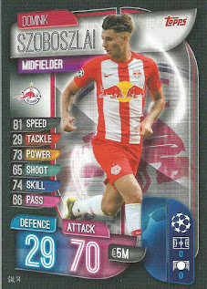 Topps Match Attax UEFA Champions League 2019-2020 (International Variant) FC Red Bull Salzburg Set