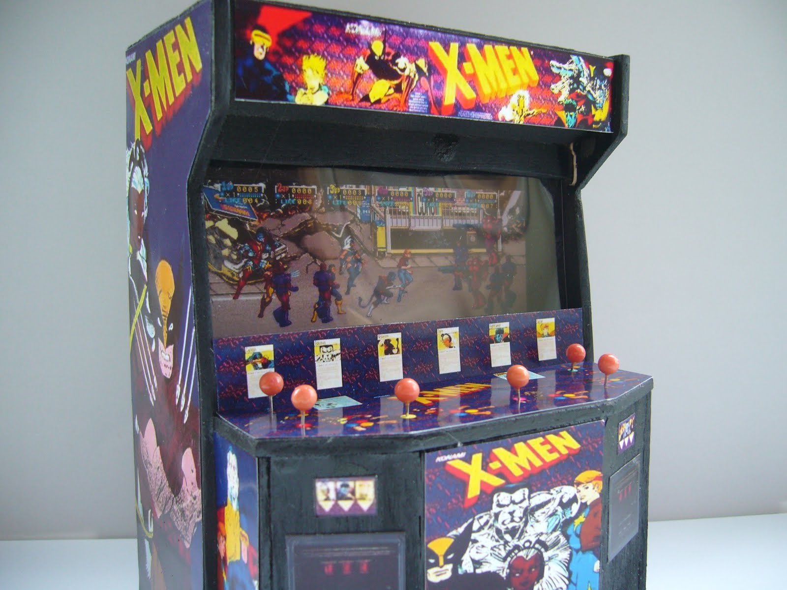 X Men 6 Player Arcade