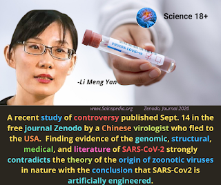 bukti virus corona buatan china, oleh li meng yan | sains