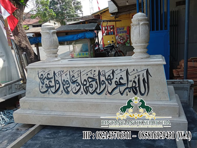 Desain Makam Marmer Islam