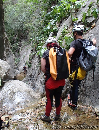 Barranco del Cambullon de Velez