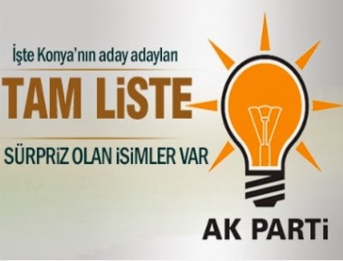 Konya'da Ak Parti'den en Fazla Aday Adayı Bozkır'ın