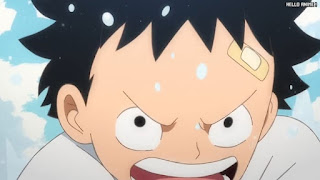 ワンピースアニメ 1030話 ルフィ 幼少期 かわいい Monkey D. Luffy | ONE PIECE Episode 1030