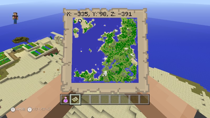 Minecraft Wii U Edition Wiiu版マイクラ 神シードメモ 9選 Great Seed Memo ぬこのおなかの忘備録