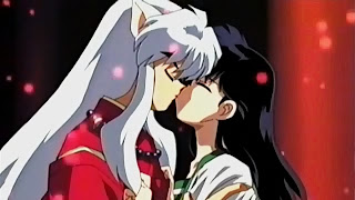 Inuyasha and Kagome from Inuyasha The Castle Beyond the Looking Glass