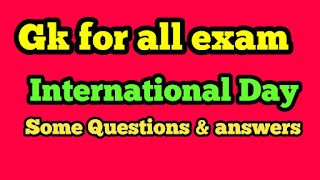 Questions on International Day