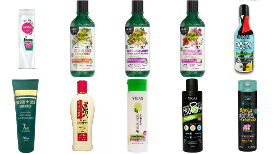 shampoos liberados para low poo