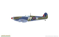 Eduard 1/48 SPITFIRE STORY: MALTA DUAL COMBO (Spitfire Mk. Vb/Vc) (11172) Colour Guide & Paint Conversion Chart