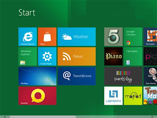 Windows 8, Imagem logon