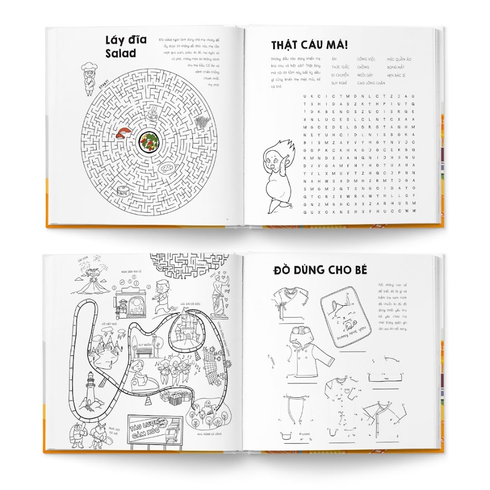 [A116] Cảnh báo: Top cuốn sách tô màu hay nhất cho Mẹ Bầu