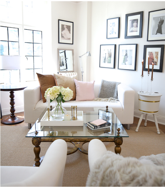 Honey We're Home: A Favorite (Smaller) Living Room