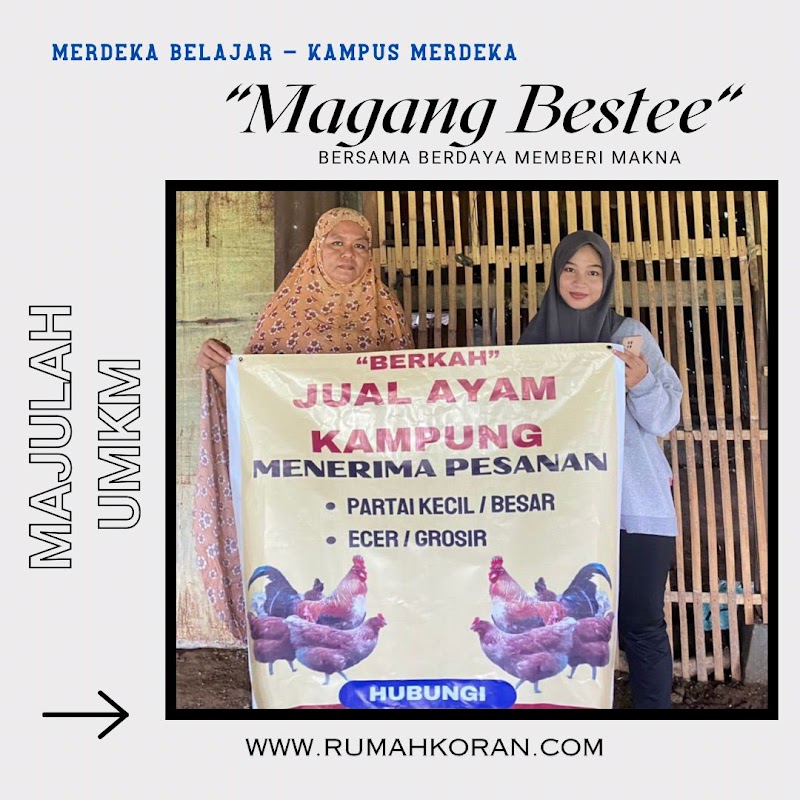 Majukan UMKM Melalui Program Merdeka Belajar  Rumah Koran Jadi Mentor