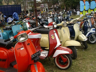 Modifikasi motor vespa