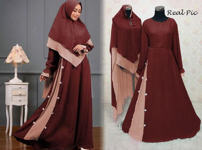 baju gamis syar'i