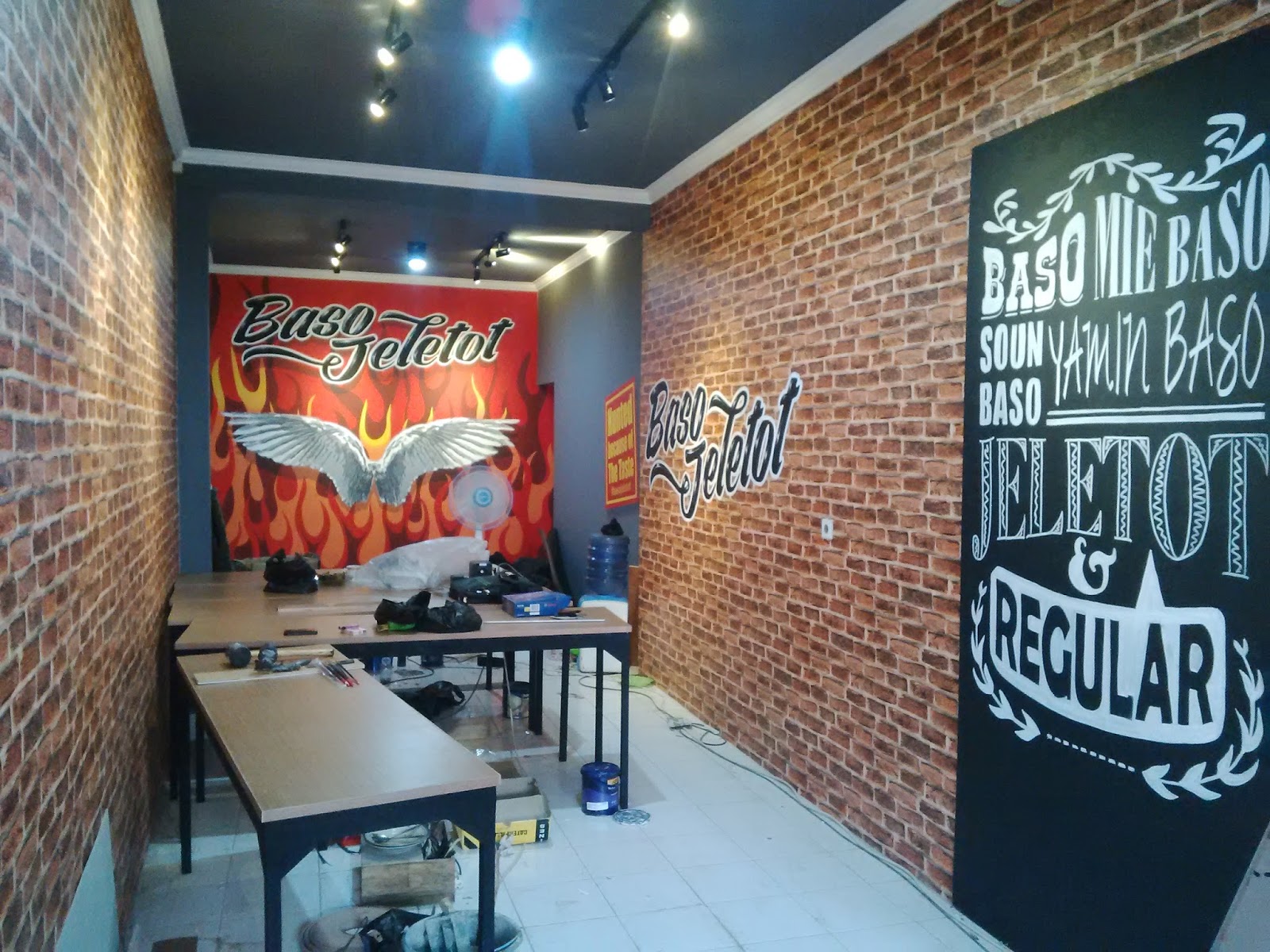 Desain Wallpaper Dinding Cafe Kumpulan Desain Rumah