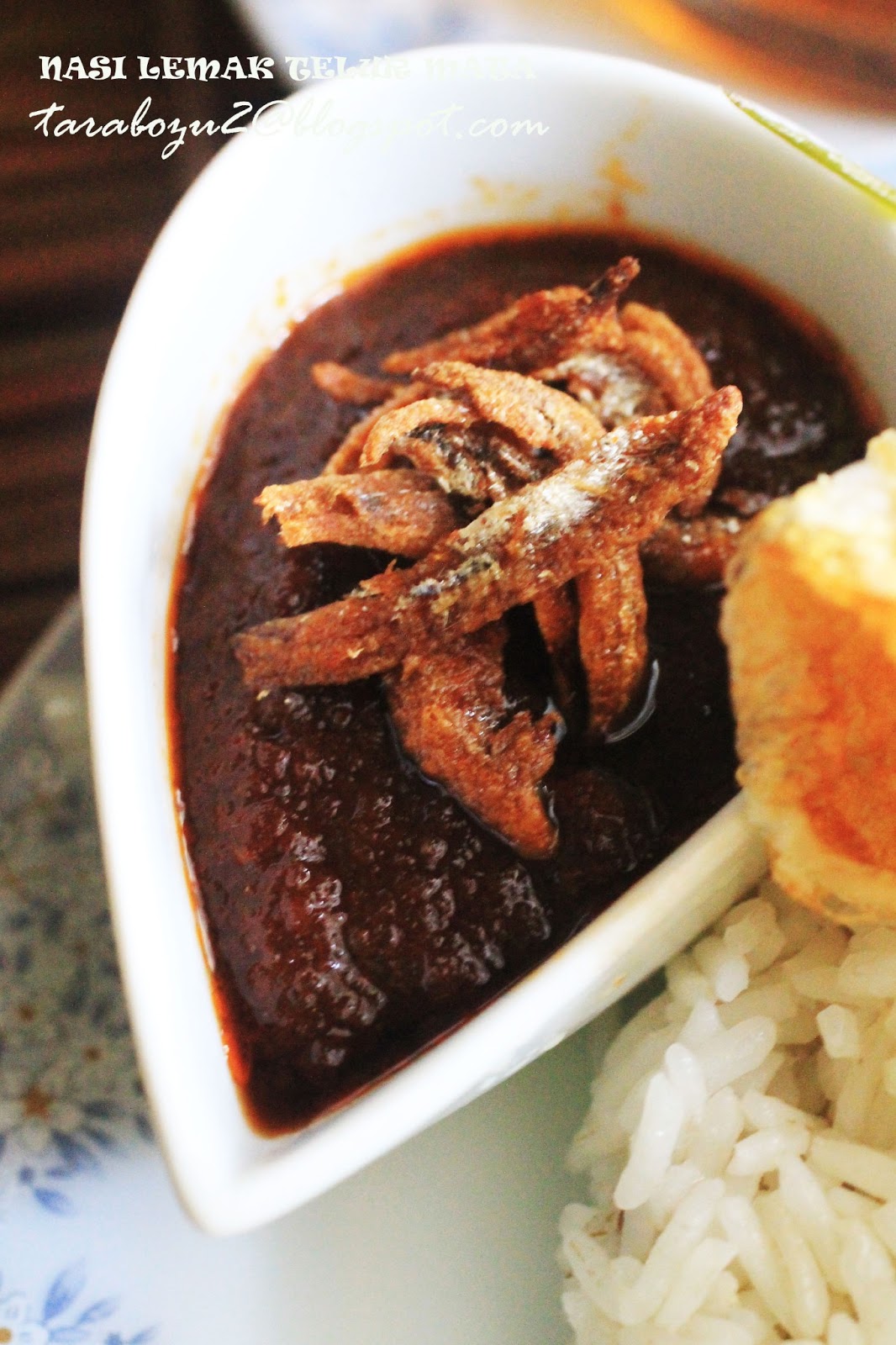 NASI LEMAK TELUR MATA  AIR TANGAN ZUHAIDA