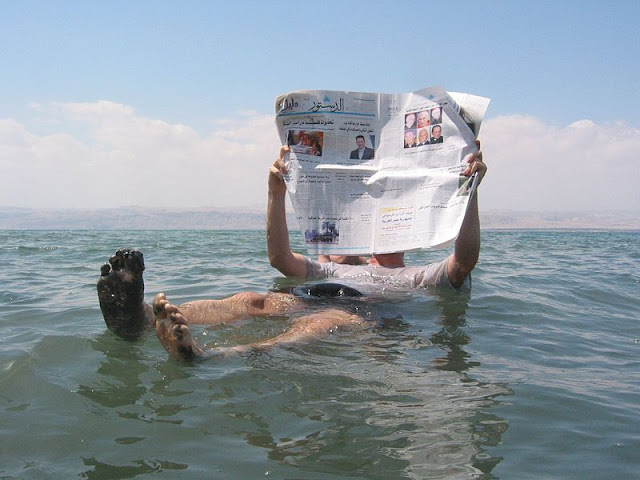 Laut Mati di Jordania
