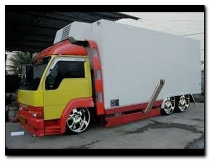 modifikasi mobil truk terbaru