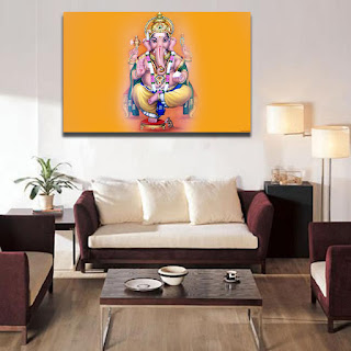Lord Ganesha Paintings on Canvas