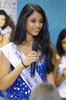 Sri Lankan Nayomi Andibuduge in Miss Italy in the World 2012