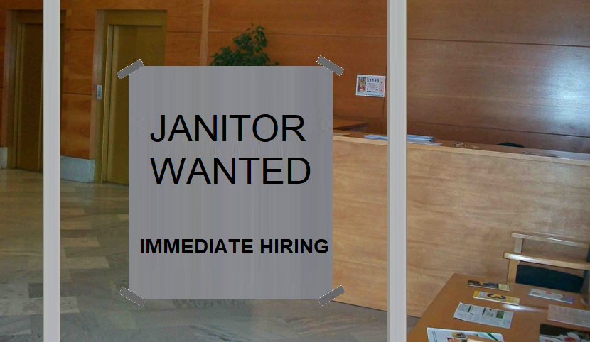 Janitor Needed