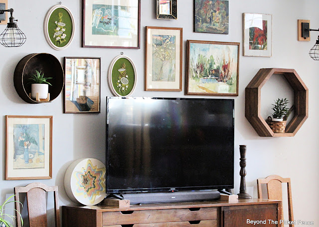 How to Curate an Art Wall from the Thrift Store