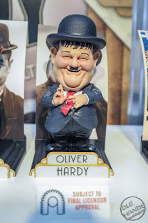 Toy Fair 2018 Big Chief Studios Laurel and Hardy Figures