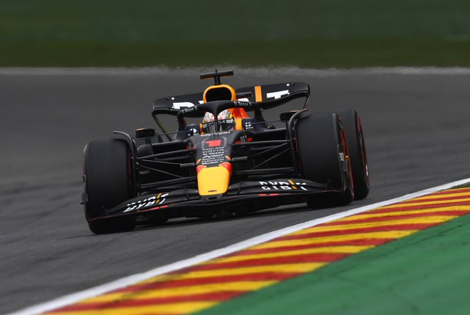 Fórmula1: Max Verstappen logró el mejor tiempo de la clasificación del Gran Premio de Bélgica