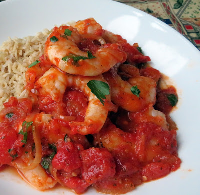 Smoky Tomato & Garlic Prawns