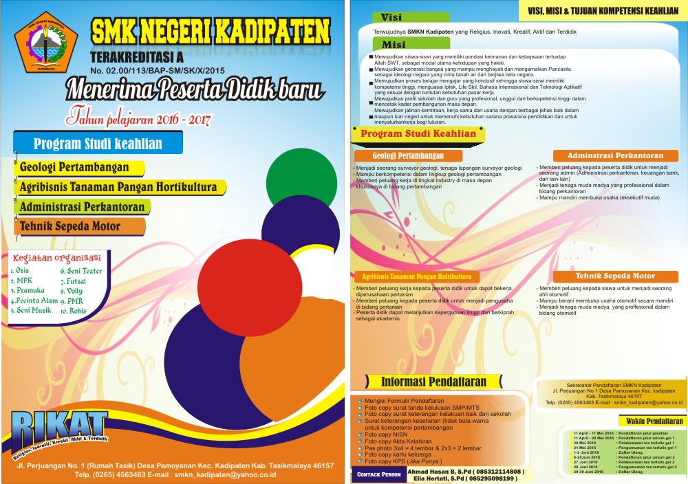 Download Contoh Brosur PPDB.cdr  KARYAKU