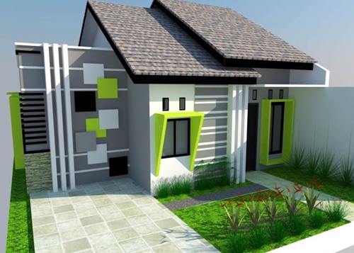 gambar rumah minimalis sederhana 1 lantai model 28