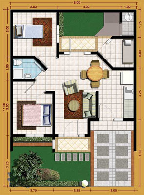 floor plan design minimalist House