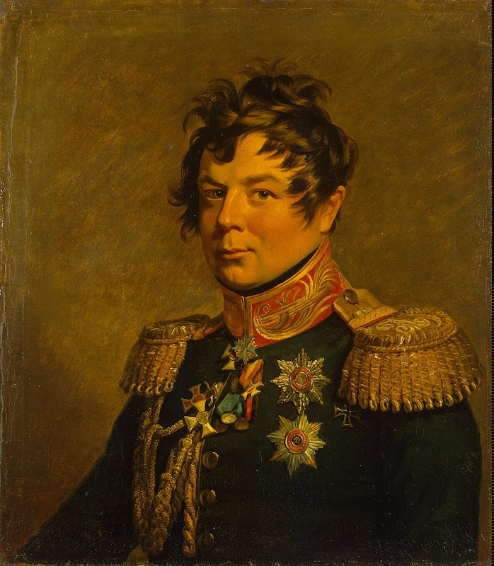 Portrait of Ivan I. Diebitsch-Zabalkansky by George Dawe - History, Portrait Paintings from Hermitage Museum