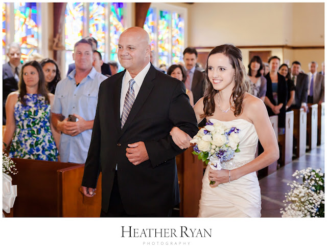 St. Patrick's Catholic Church Wedding | Photos by Heather Ryan Photography