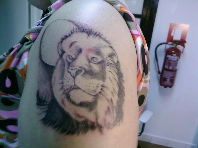 Lion Head Tattoos