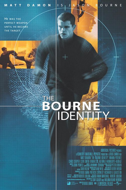 The Bourne Identity movie poster