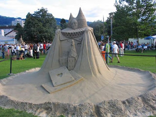 Popular Festival Sand Sculputres photo collection 2012