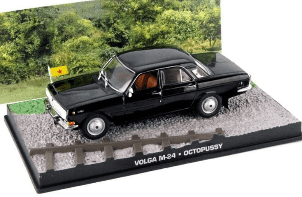 bond in motion 1:43 eaglemoss, volga m24 1:43 octopussy