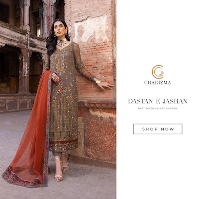 New Party Wear Collection | Party Dresses For Girls | Charizma Dastan-e-Jashn Collection