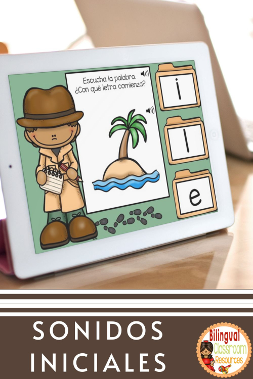 Exciting ways to teach sonidos iniciales with digital resources