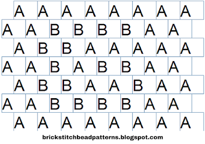 Free Brick Stitch Alphabet 1 Letter G Pattern Word Chart