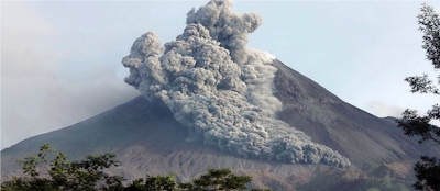 Bencana alam gunung meletus