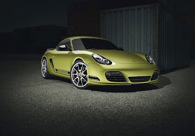 2012 Porsche Cayman R Front Angle