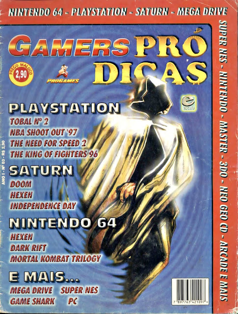 Revista de games Antigas