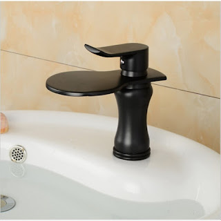  Le Mans Oil Rubbed Bronze Waterfall Bathroom Basin Sink Faucet