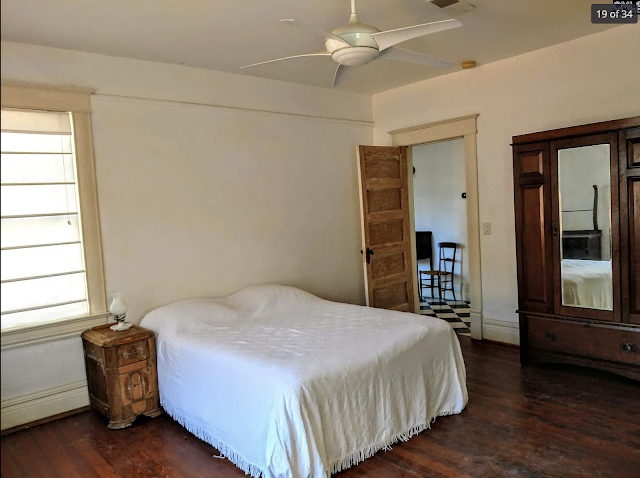 color photo of upstairs bedroom, Sears Modern Home No. 118, at 1221 Pine Street, Columbia, South Carolina, Waverly Historic Distric