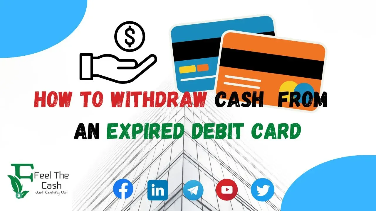 withdraw cash from expired card